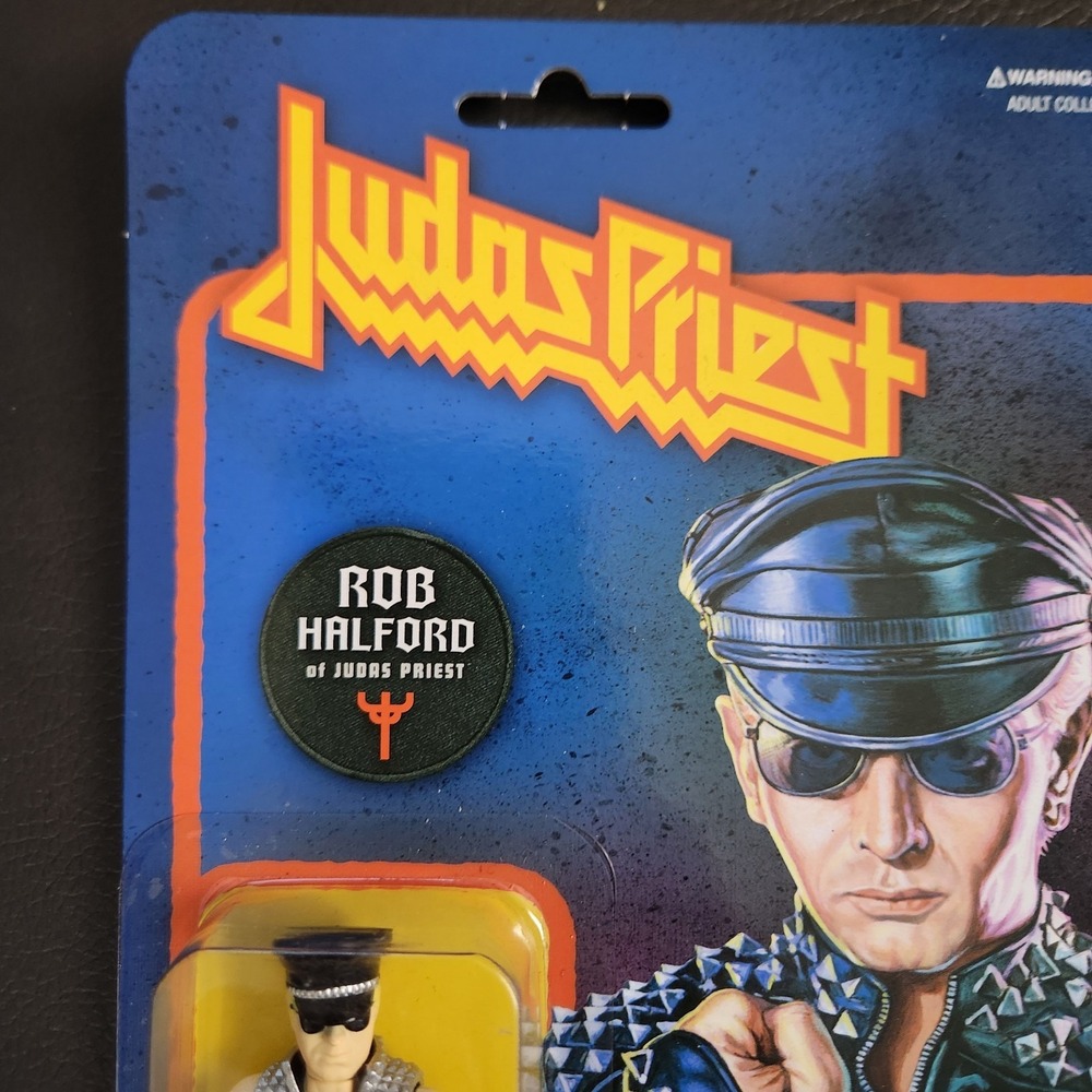 Rob Halford - Judas Priest - Super7 ReAction Figure - NIB SEALED!!  LOOK!! - Picture 4 of 8